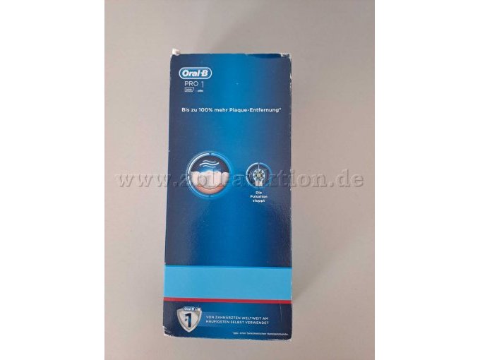 Detailansicht Oral-B Pro 1, Andruckkontrolle, Rückseite