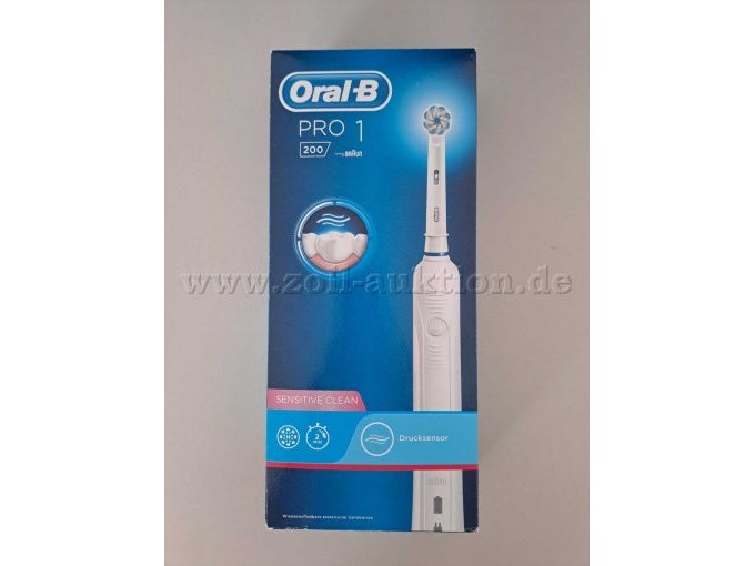 Detailansicht Oral-B Pro 1, Drucksensor, Vorderseite