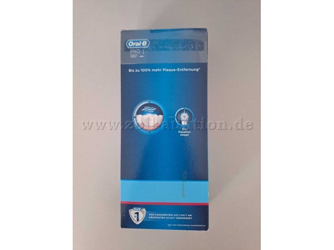 Detailansicht Oral-B Pro 1, Drucksensor, Rückseite