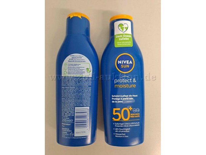 Detailansicht Sonnencreme LSF 50