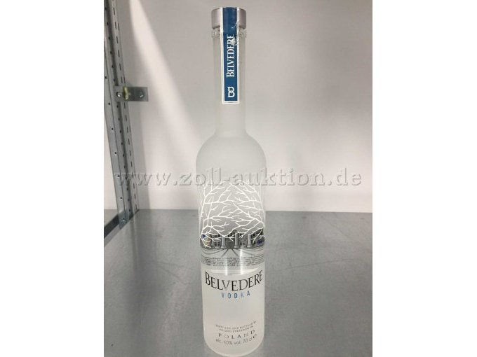 Ansicht Flasche Belvedere Vorderseite