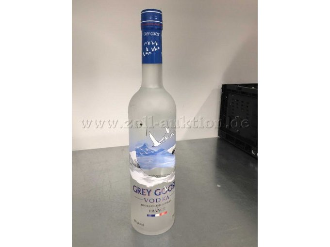 Ansicht Flasche Grey Goose Vorderseite