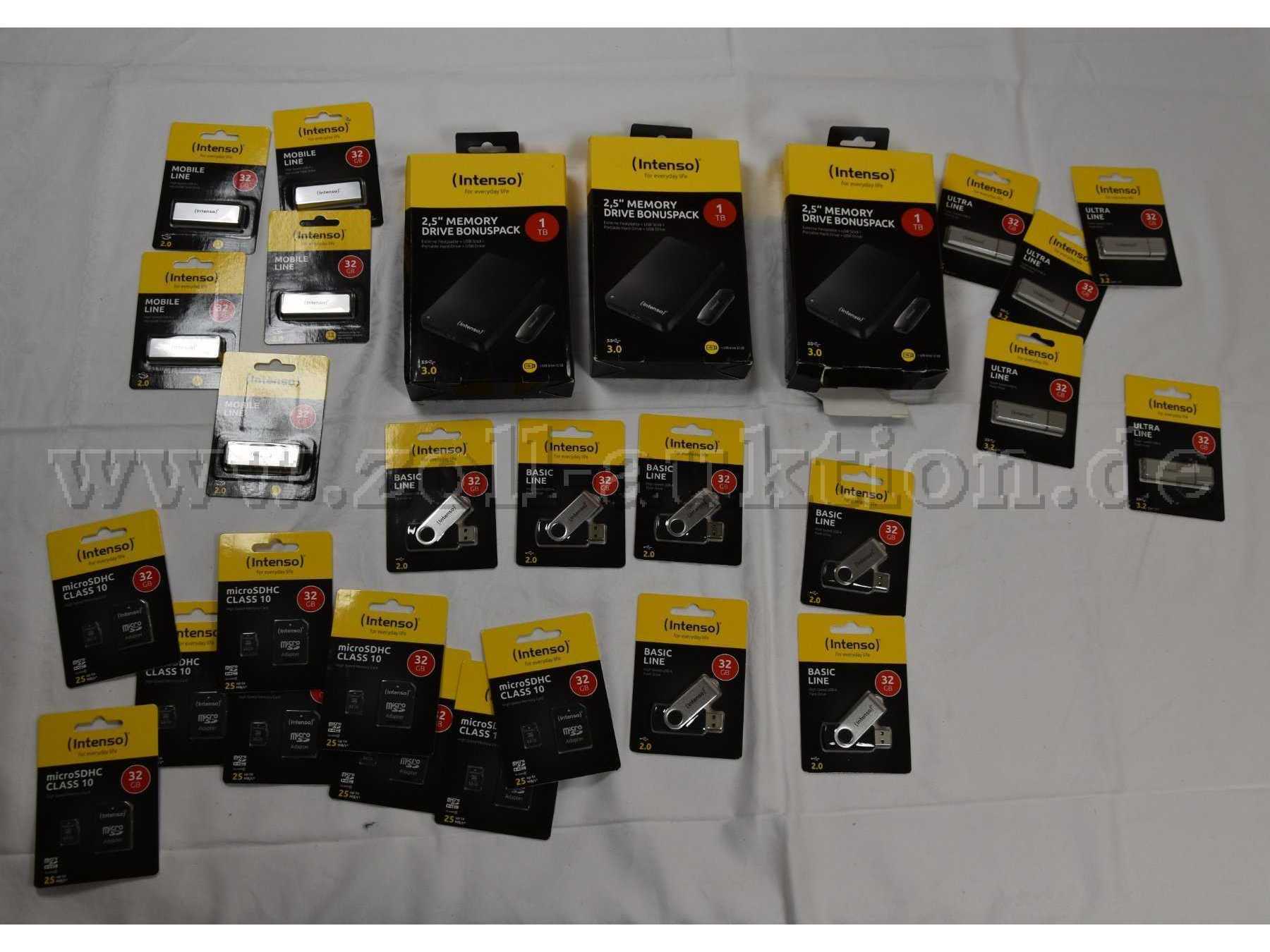 28 Speichermedien „Intenso“