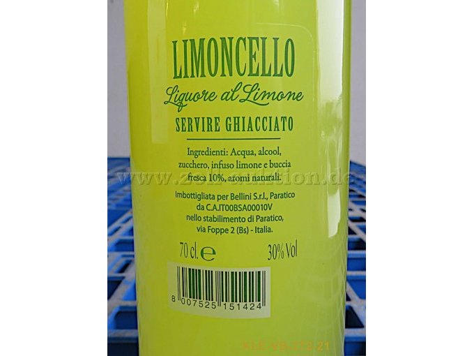 Produktinfo 0,7 Liter Flasche