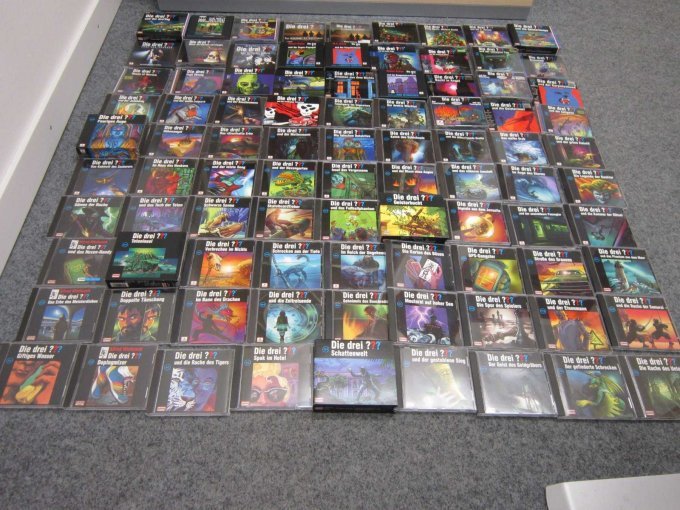 Teil 1 der CD Sammlung die Drei ???