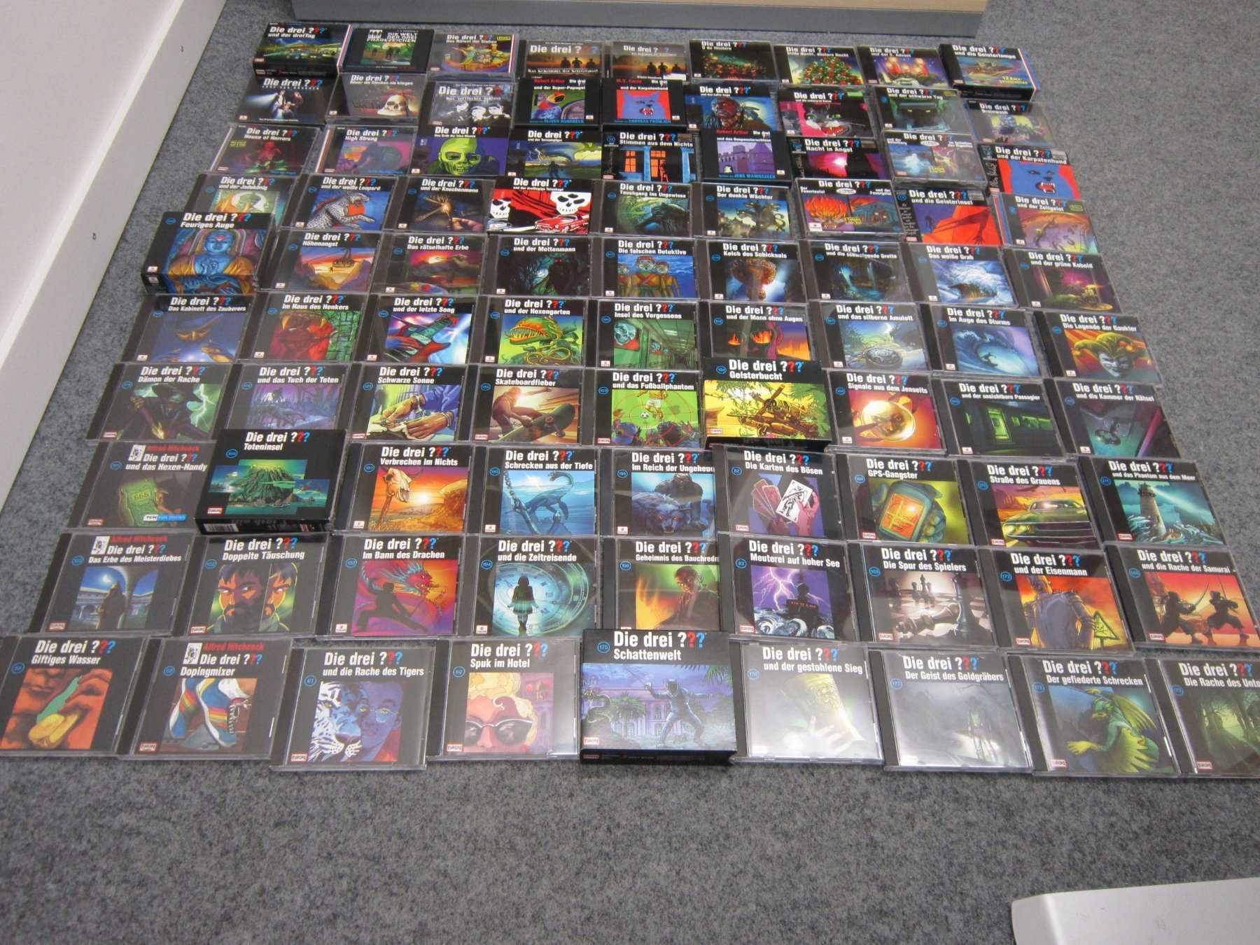 Teil 1 der CD Sammlung die Drei ???