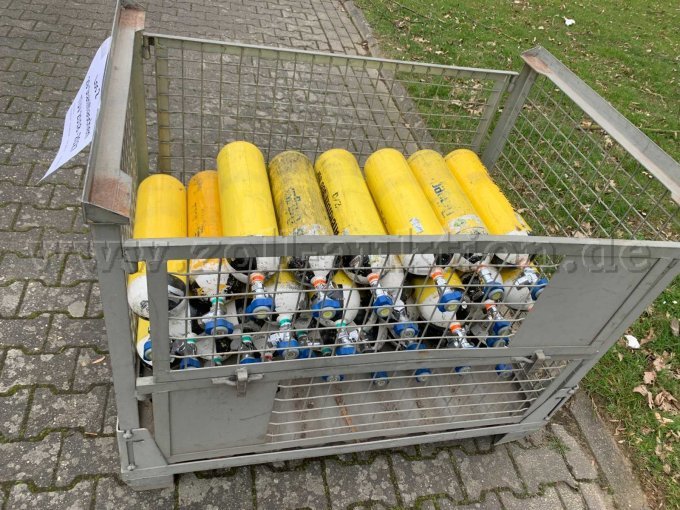 29 Atemluftflaschen Druckluftbehälter 6l/300 bar