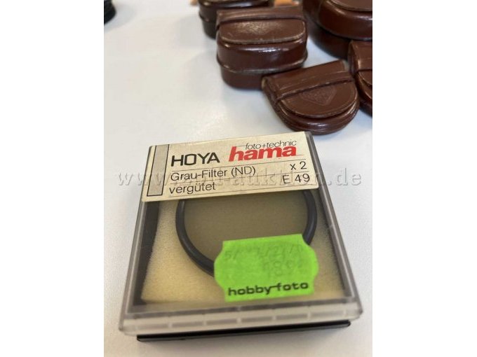 2 x Hama Grau-Filter Linse