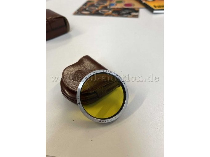 1 x Rollei gelb Linse im Case