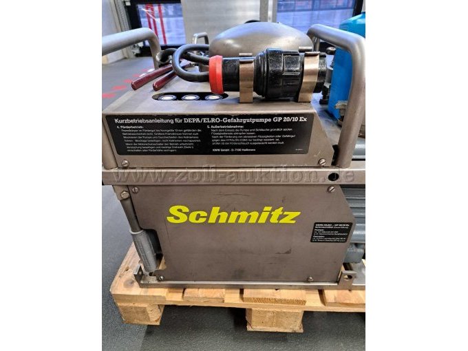 ELRO Gefahrgutpumpe Seitenansicht