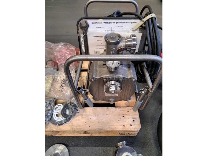 Mast Gefahrgutpumpe Vorderansicht