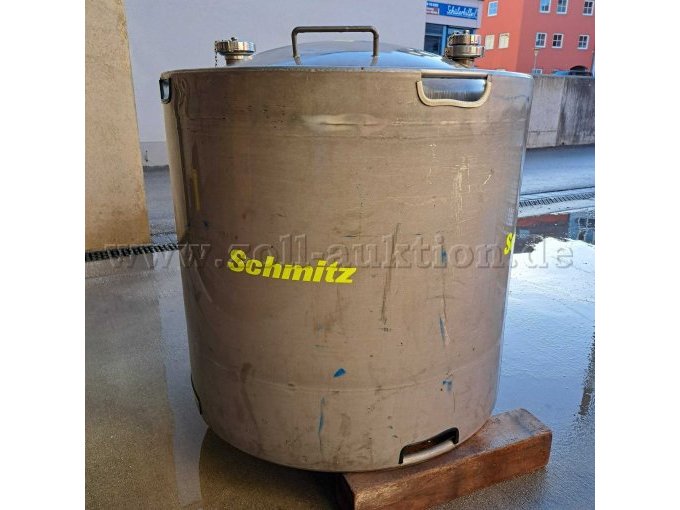 Saugbehälter Seitenansicht