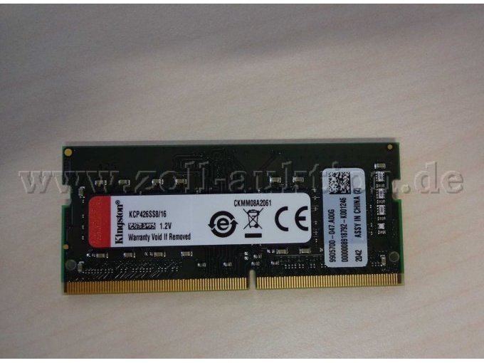 Kingston Vorderseite