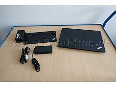 Zusammenstellung Notebook + Dockingstation