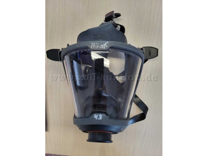 Vollmaske der Marke MSA G1, PF-ESA, DIN EN136 Kl 3. Größe M mit Kopfspinne