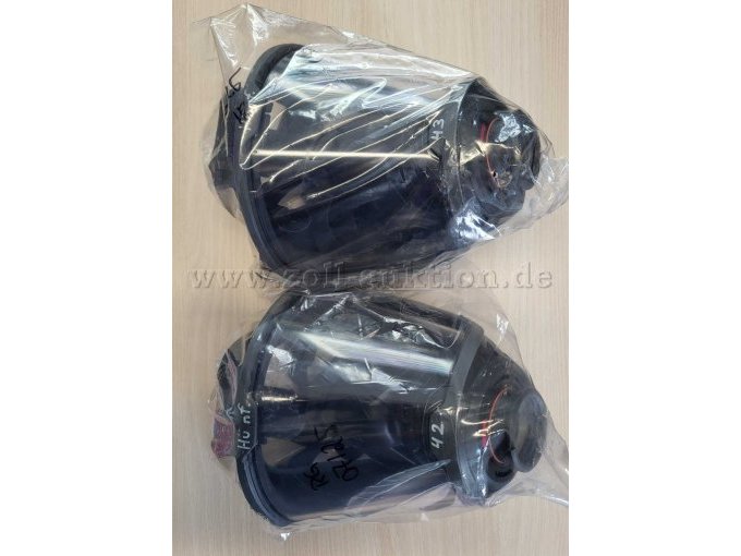 2 Vollmasken der Marke MSA G1, PF-ESA, DIN EN136 Kl 3. Größe M mit Kopfspinne