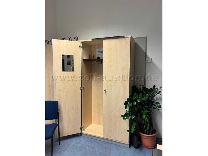 Aktenkleiderschrank 5 OH,
Dekor: Ahorn