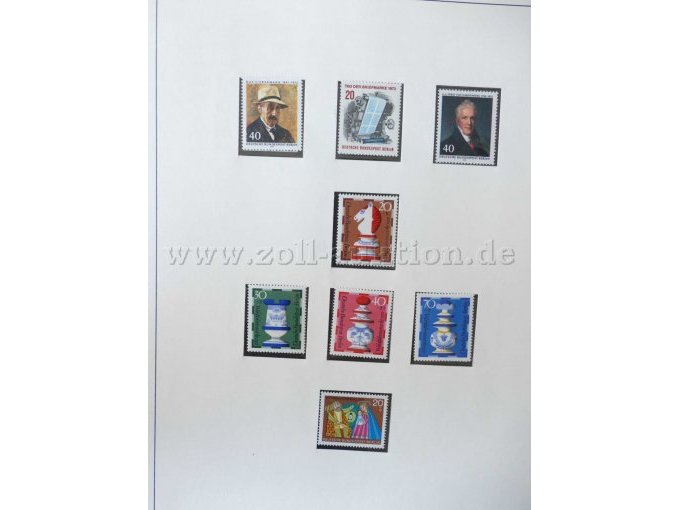 Teilansicht aus Vordruckalbum