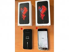 Ansicht beider Handys; 
1. Gerät defekt 
2. Gerät Display kaputt