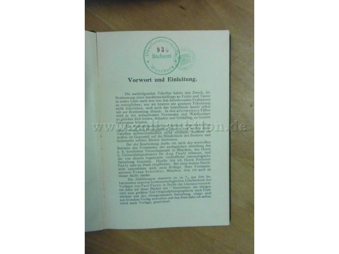 Vorwort und Einleitung Band Fichte und Tanne