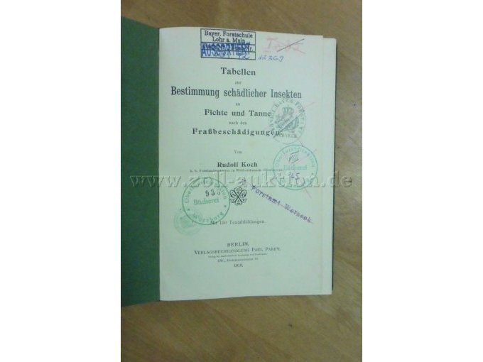 Titelblatt Fichte und Tanne