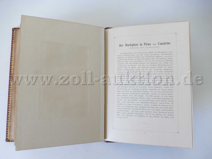 2 Bände - Die Dresdener Galerie in Photogravuren nach den Original-Gemälden – foto 14 – kavel bij Zoll-Auktion, Dresden