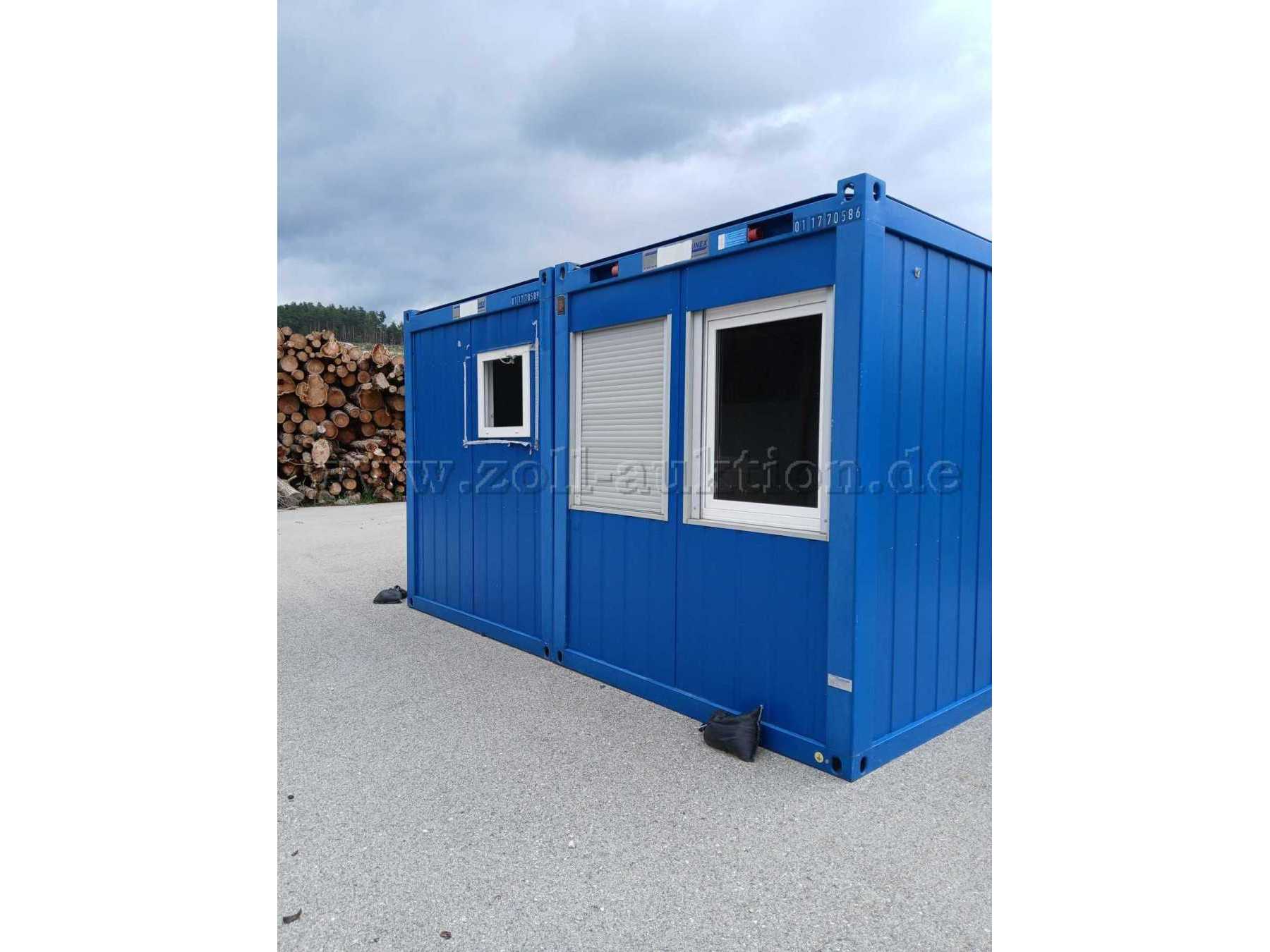 Bürocontainer Außen Ansicht 1