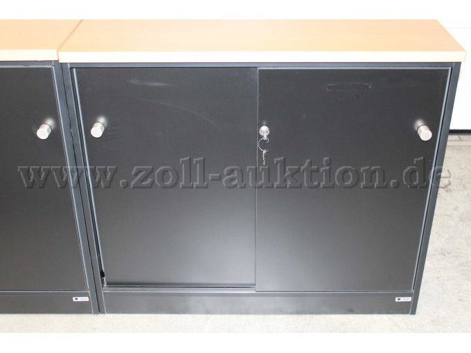 100 cm Schiebetürenschrank geschlossen