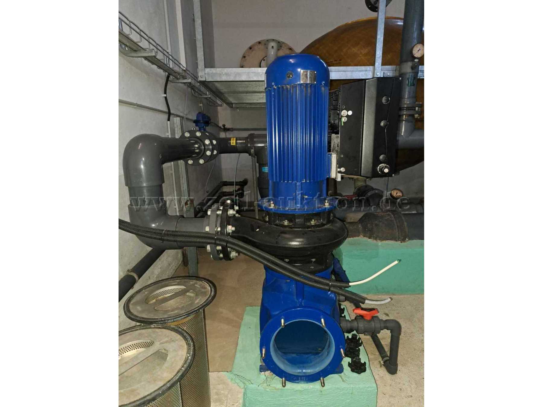 Gesamtansicht Pumpe vorne