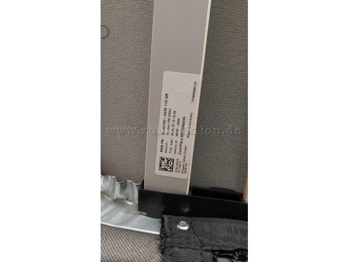 Typenschild 1 Unterbett