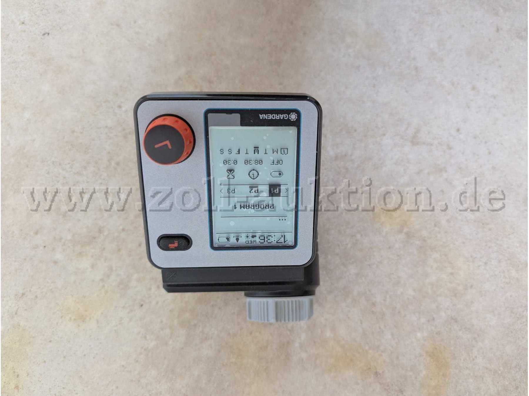 Ansicht des ausgepackten Artikels