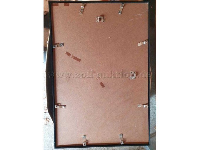 2 fotolijsten - 61 x 41 cm - zwart, fabrikant onbekend – foto 2 – kavel bij Zoll-Auktion, Nuthe-Urstromtal