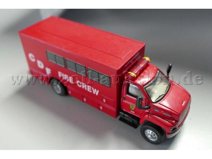 Feuerwehrfahrzeug CDF Fire Crew Ansicht von der Seite