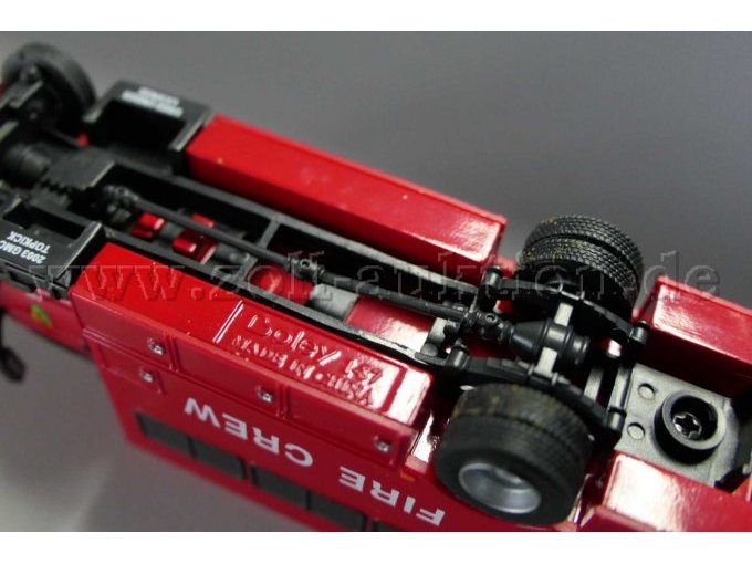 Feuerwehrfahrzeug CDF Fire Crew Ansicht von unten