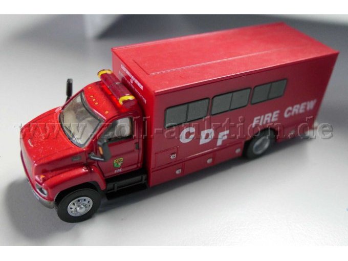 Feuerwehrfahrzeug CDF Fire Crew Ansicht von der Seite