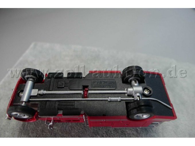 Boley Gerätewagen Feuewehr, Doppelkabine Ansicht von unten