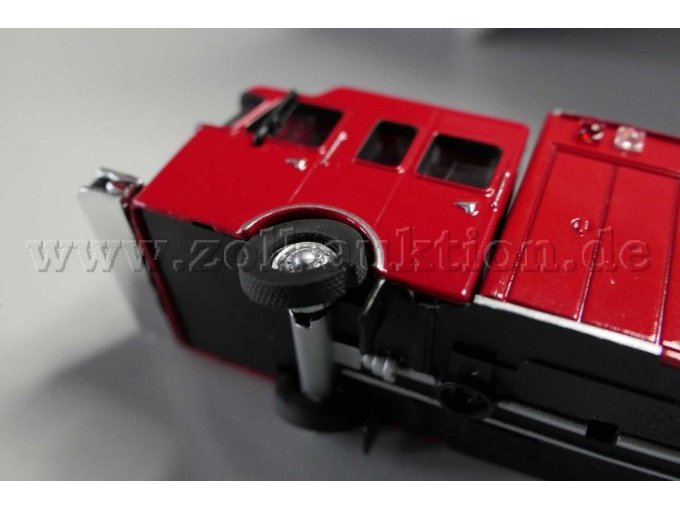 Fire Truck Ansicht von unten