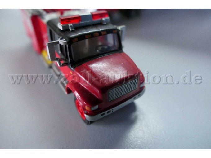 Boley Feuerwehrfahrzeug, Doppelkabine Ansicht von vorne