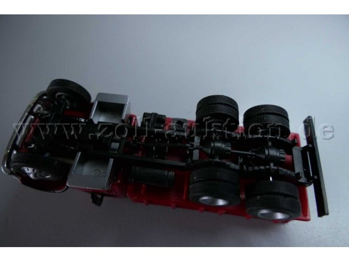 Boley 7600 International, 3-Axle Bed Truck Ansicht von unten