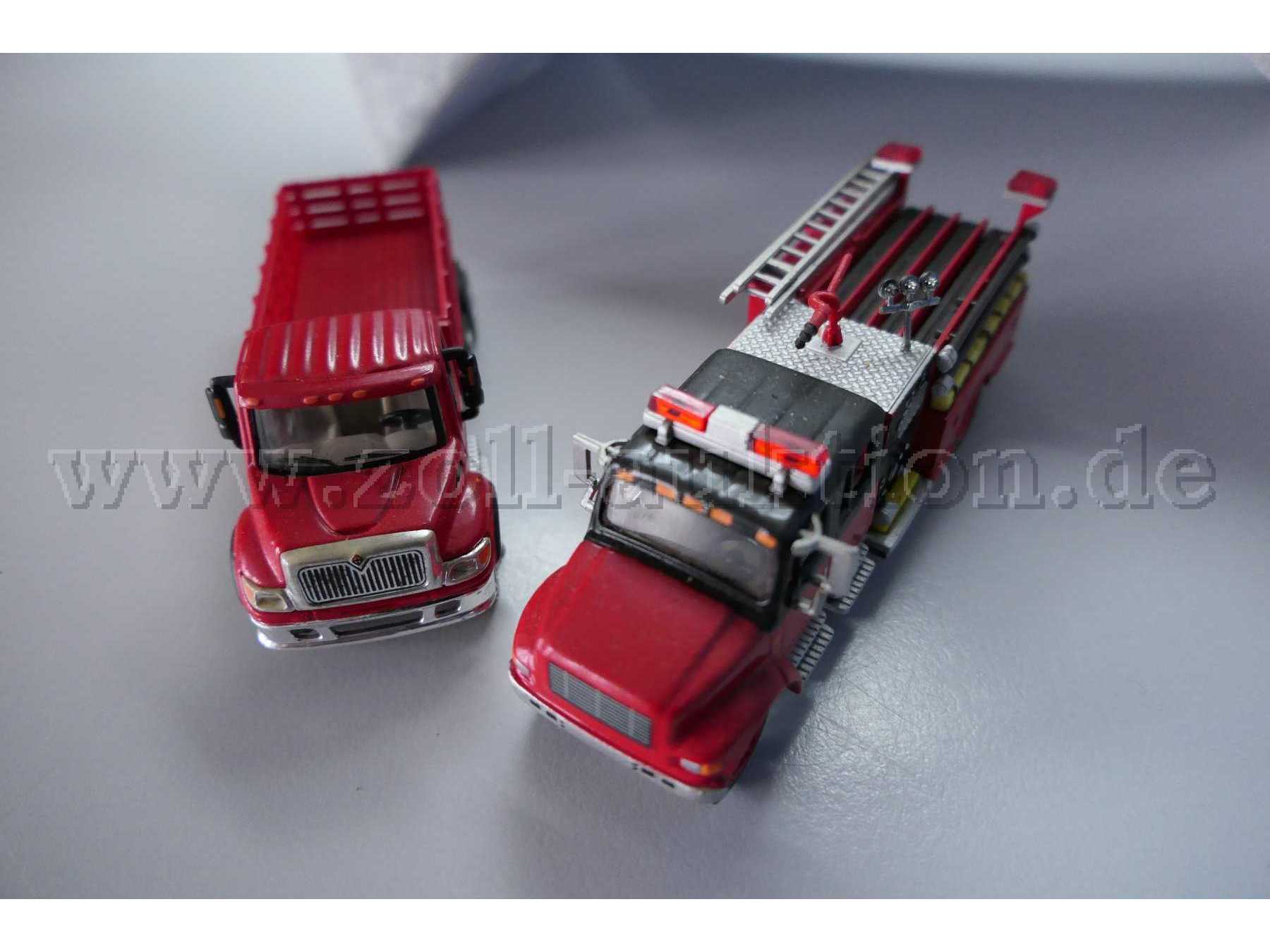 Boley Feuerwehrfahrzeugmodelle, 1:87 Gesamtansicht