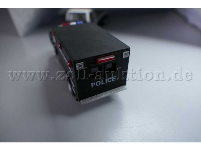 Boley Police Tactical Van Ansicht von hinten