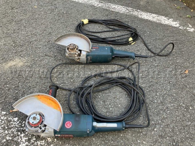 2 Bosch Winkelschleifer GWS 18-230 und GWS 2000-23 JH – foto 2 – kavel bij Zoll-Auktion, Bielefeld