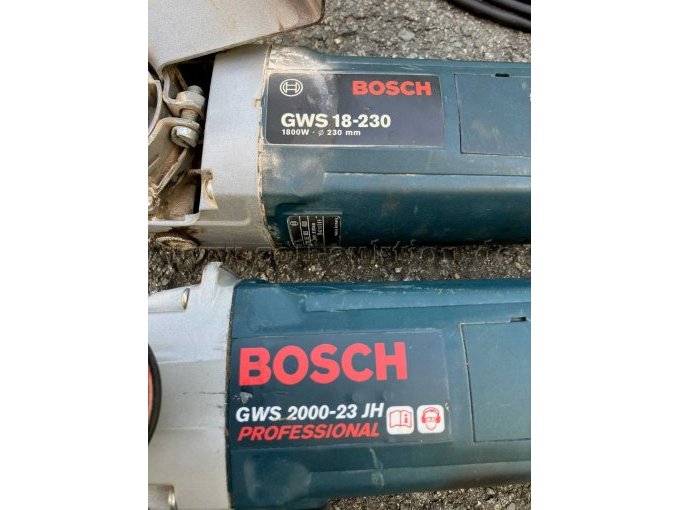2 Bosch Winkelschleifer GWS 18-230 und GWS 2000-23 JH – foto 4 – kavel bij Zoll-Auktion, Bielefeld
