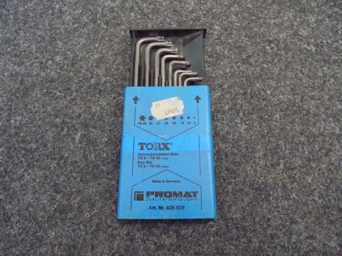 1 Winkelschraubendreherset Torx Promat