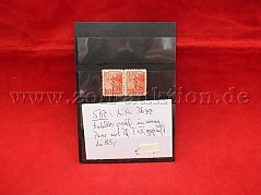 Gesamtansicht der beschriebenen Briefmarken der Auktion