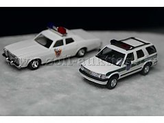 Busch 1:87 Modellautos 46674 und 46404 Gesamtansicht