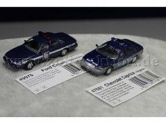 Busch 1:87 Modellautos 47681 und 49075 Gesamtansicht