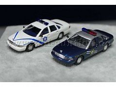 Busch 1:87 Modellautos 47685 und 47680 Gesamtansicht