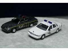 Busch 1:87 Modellautos 49070 und 47692 Gesamtansicht
