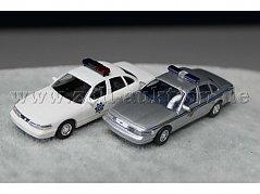 Busch 1:87 Modellautos 49081 und 49074 Gesamtansicht